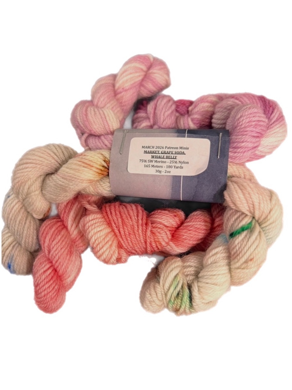 NWT A Homespun House Mini Yarn Skeins - Picture 2 of 2
